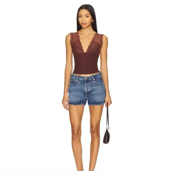 NEW Free People Power Play Cami in Bittersweet/Cocoa - Picture 4 of 7